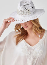 Load image into Gallery viewer, Bridal Bling Panama Hat
