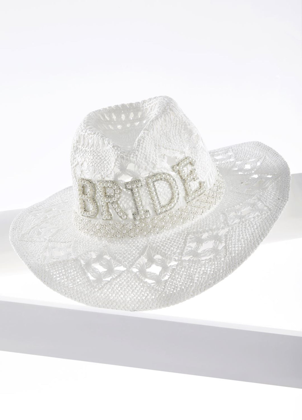 Bridal Bling Panama Hat