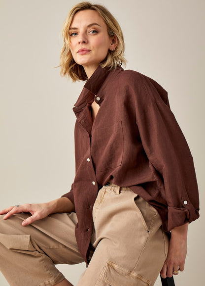 Weekender Linen Shirt