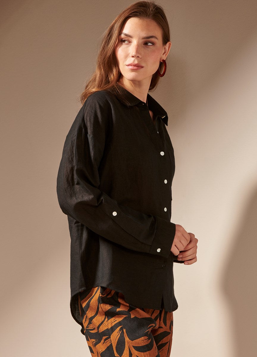 Weekender Linen Shirt
