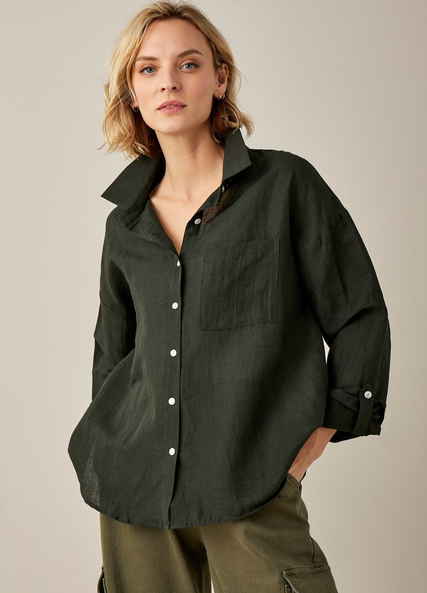 Weekender Linen Shirt