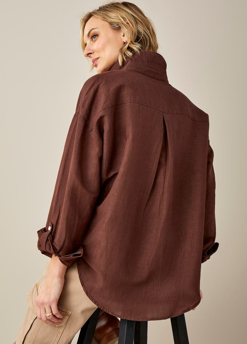 Weekender Linen Shirt