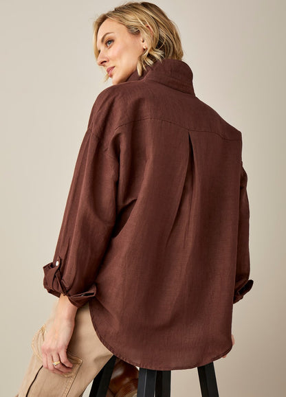 Weekender Linen Shirt
