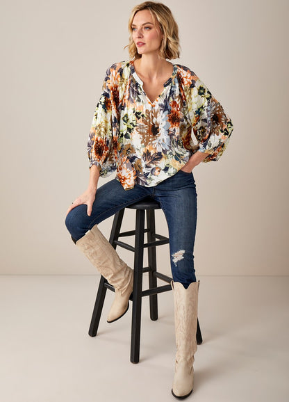 Everlane Blouse Floral