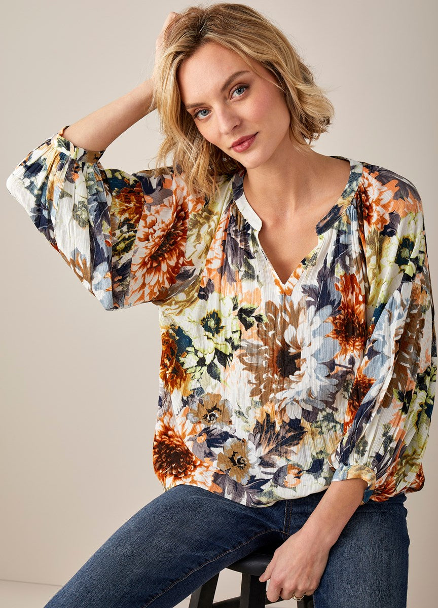 Everlane Blouse Floral