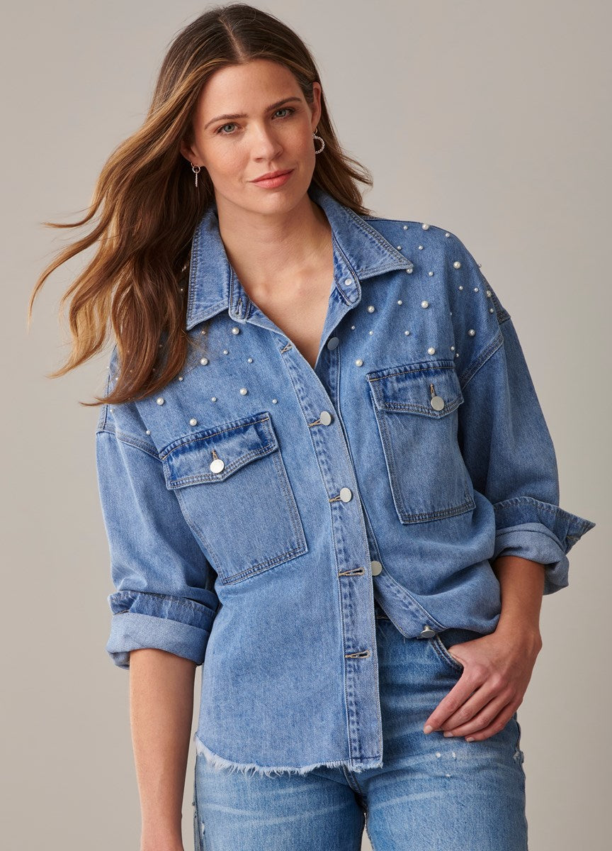 Pearl Denim Shirt