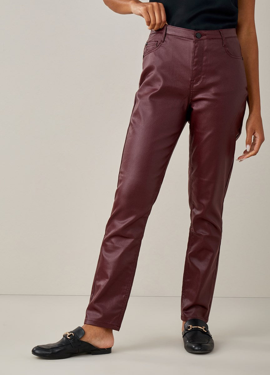 Urban Pleather Jean Pant