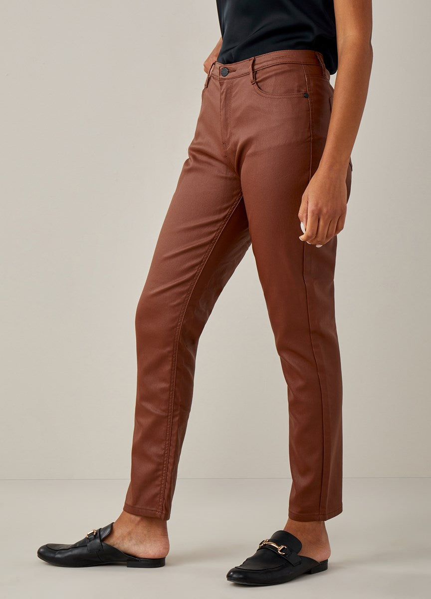Urban Pleather Jean Pant