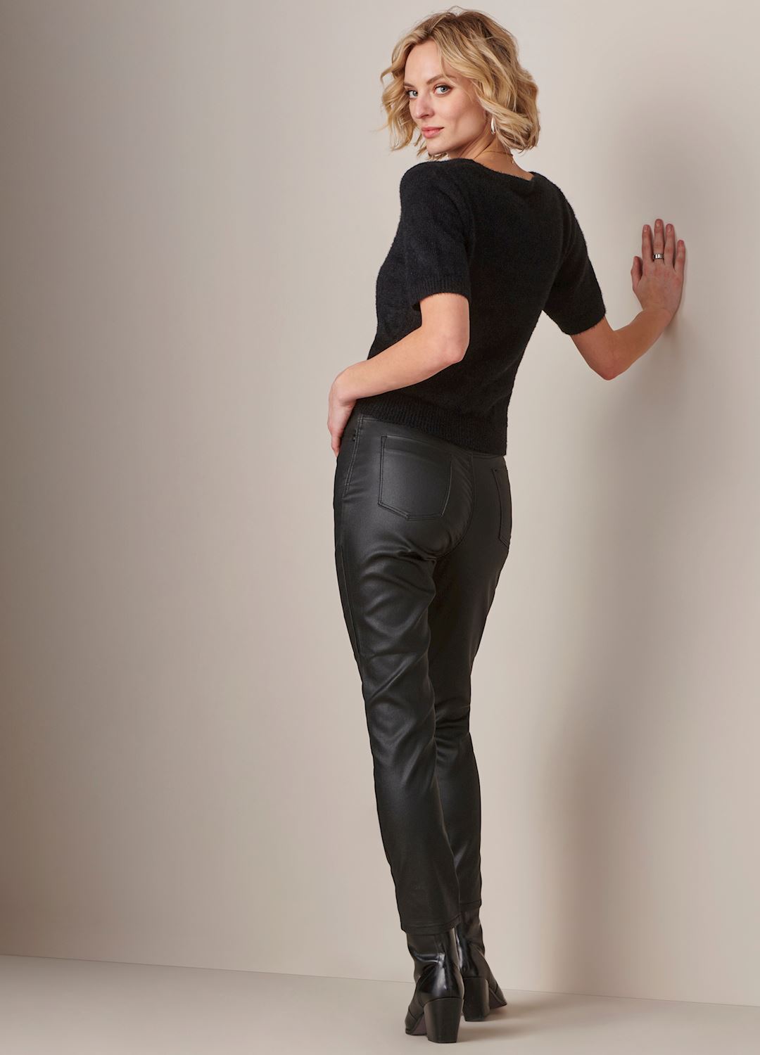 Urban Pleather Jean Pant