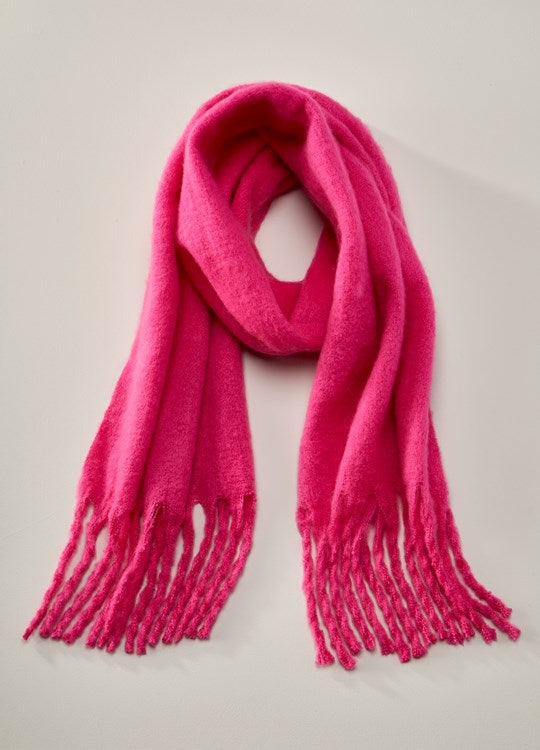 Ava Solid Brushed Scarf