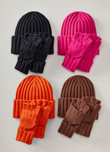 Load image into Gallery viewer, Vermont Brushed Toque and Gloves Set
