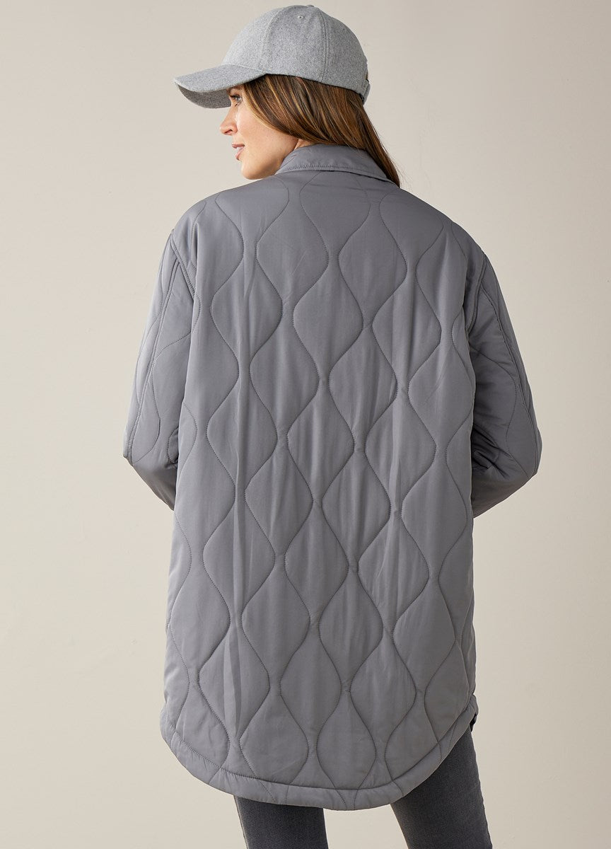 Midway Quilted Shirt Jacket