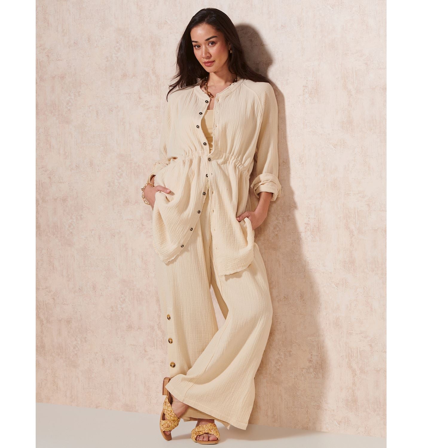 Cotton Gauze Everyday Tunic 423847