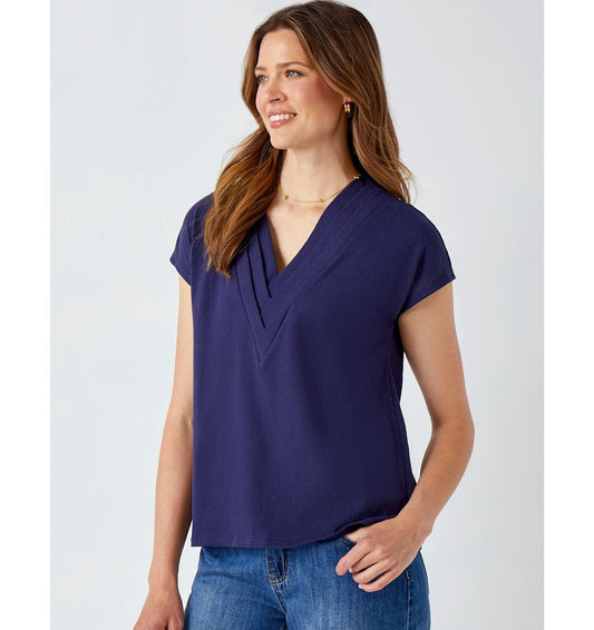 Elevated Deep V Tee