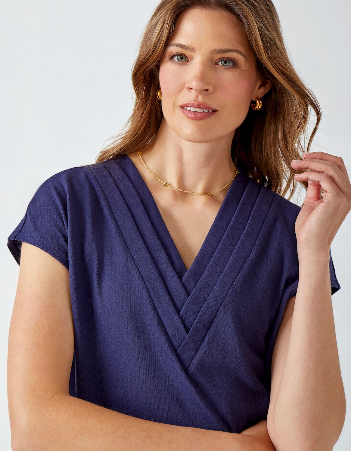 Elevated Deep V Tee