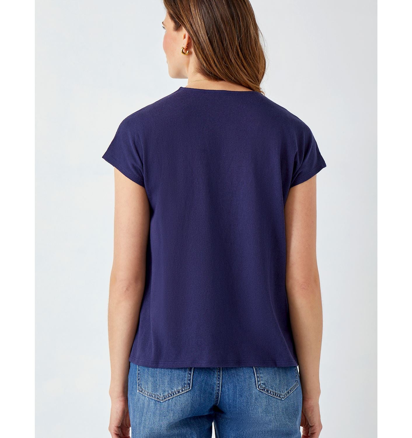 Elevated Deep V Tee