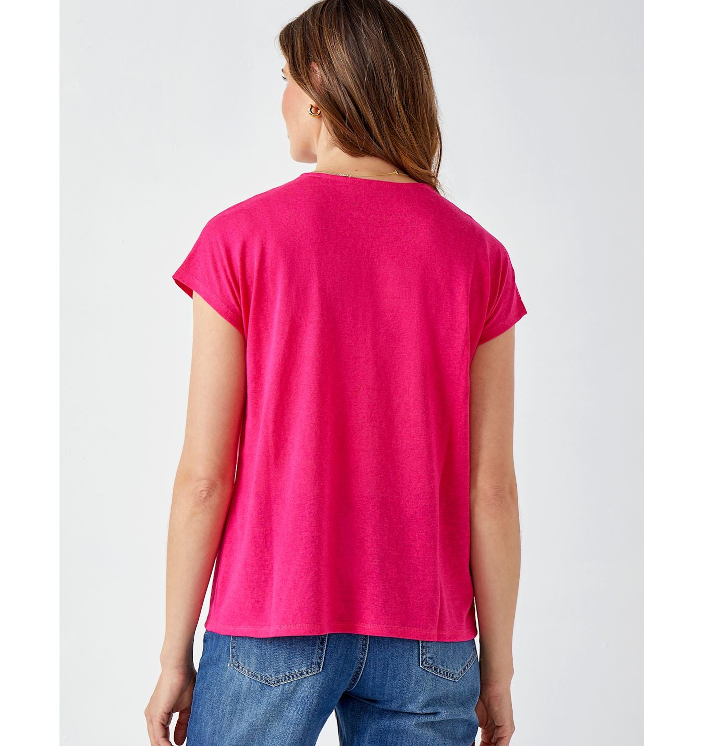 Elevated Deep V Tee