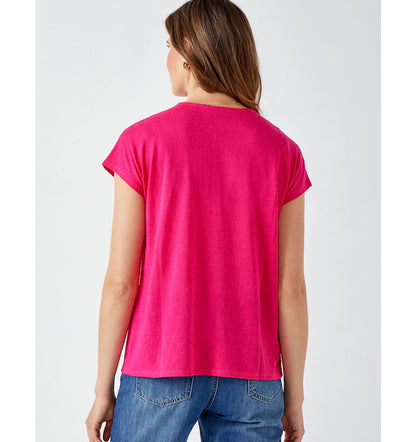 Elevated Deep V Tee