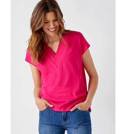Elevated Deep V Tee