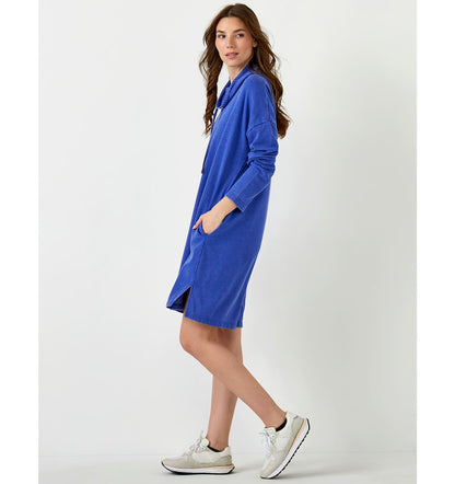 Funnel Neck Sweater Dress-Cobalt Blue SALE