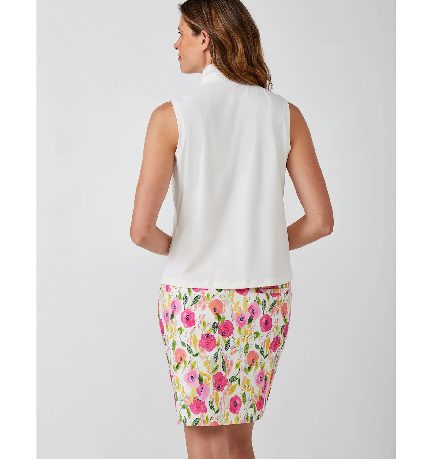 Zip Neck Sport Tank Top