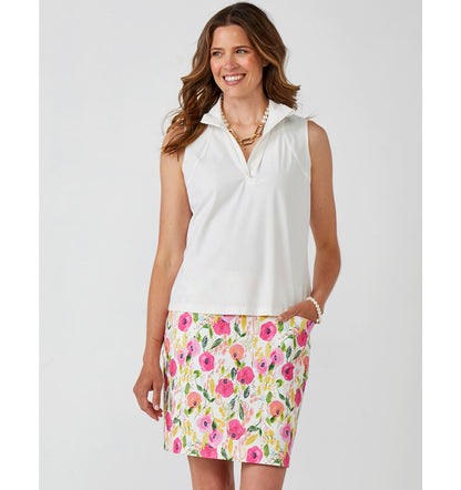 Zip Neck Sport Tank Top