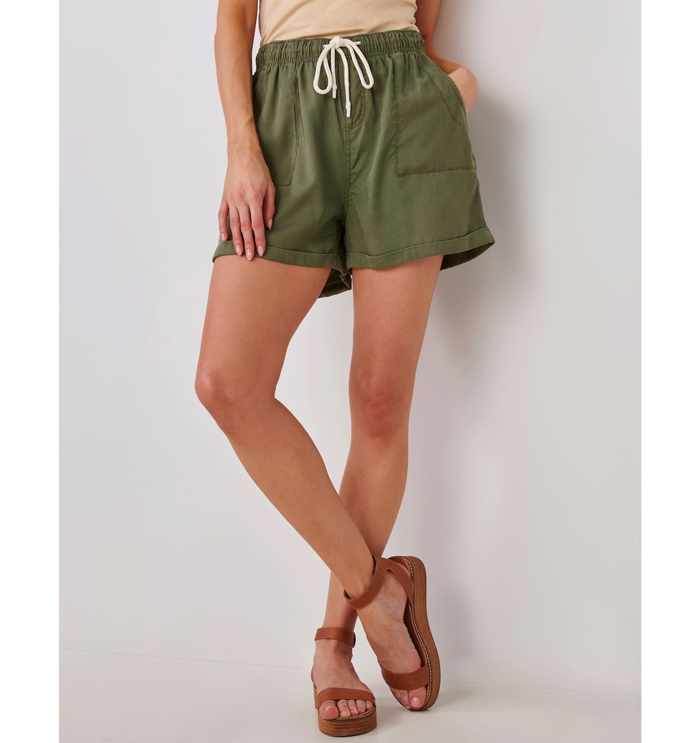 Tencel Cuffed Short 423982 SALE
