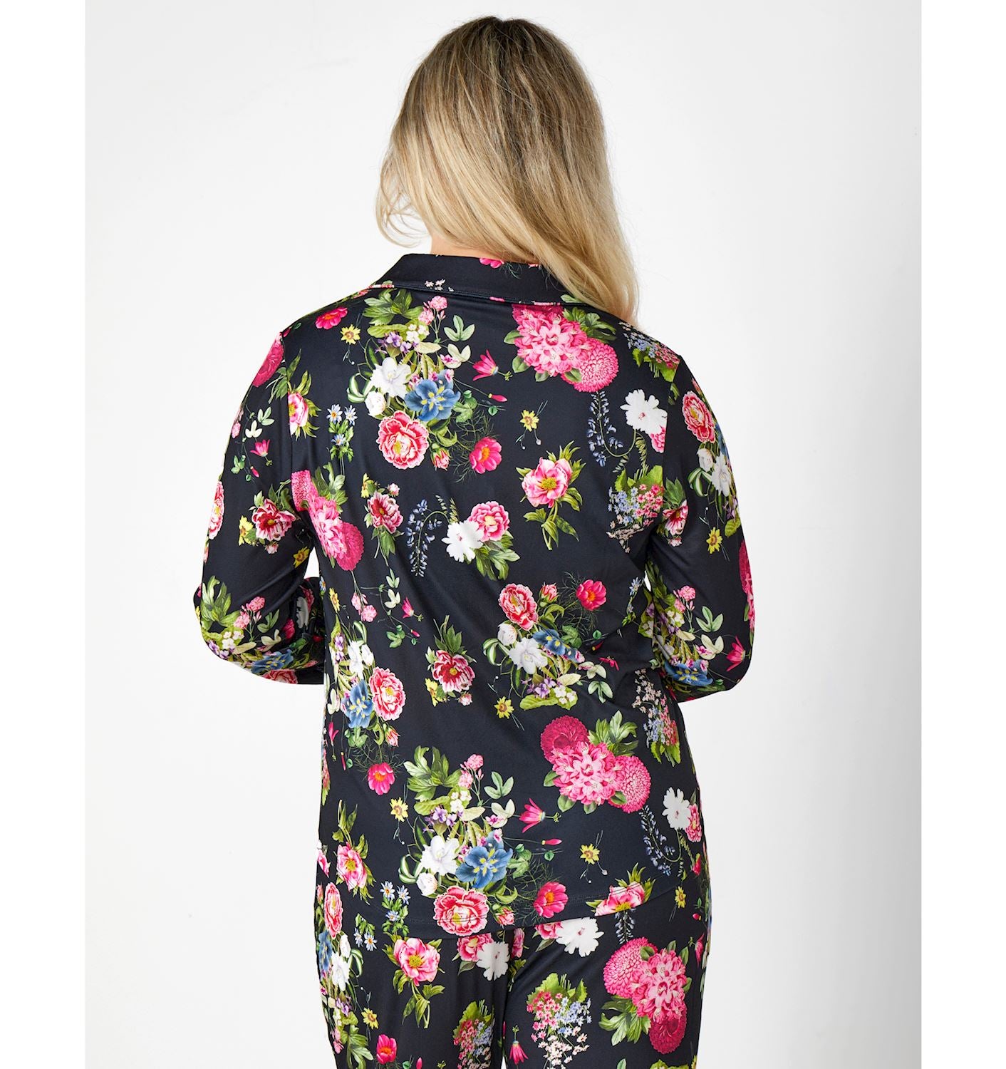 Button Up Flower Print/Heirloom Print Shirt SALE