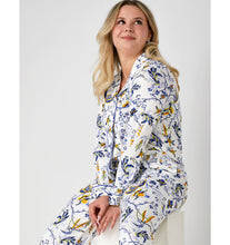 Load image into Gallery viewer, Button Up Flower Print/Heirloom Print Shirt

