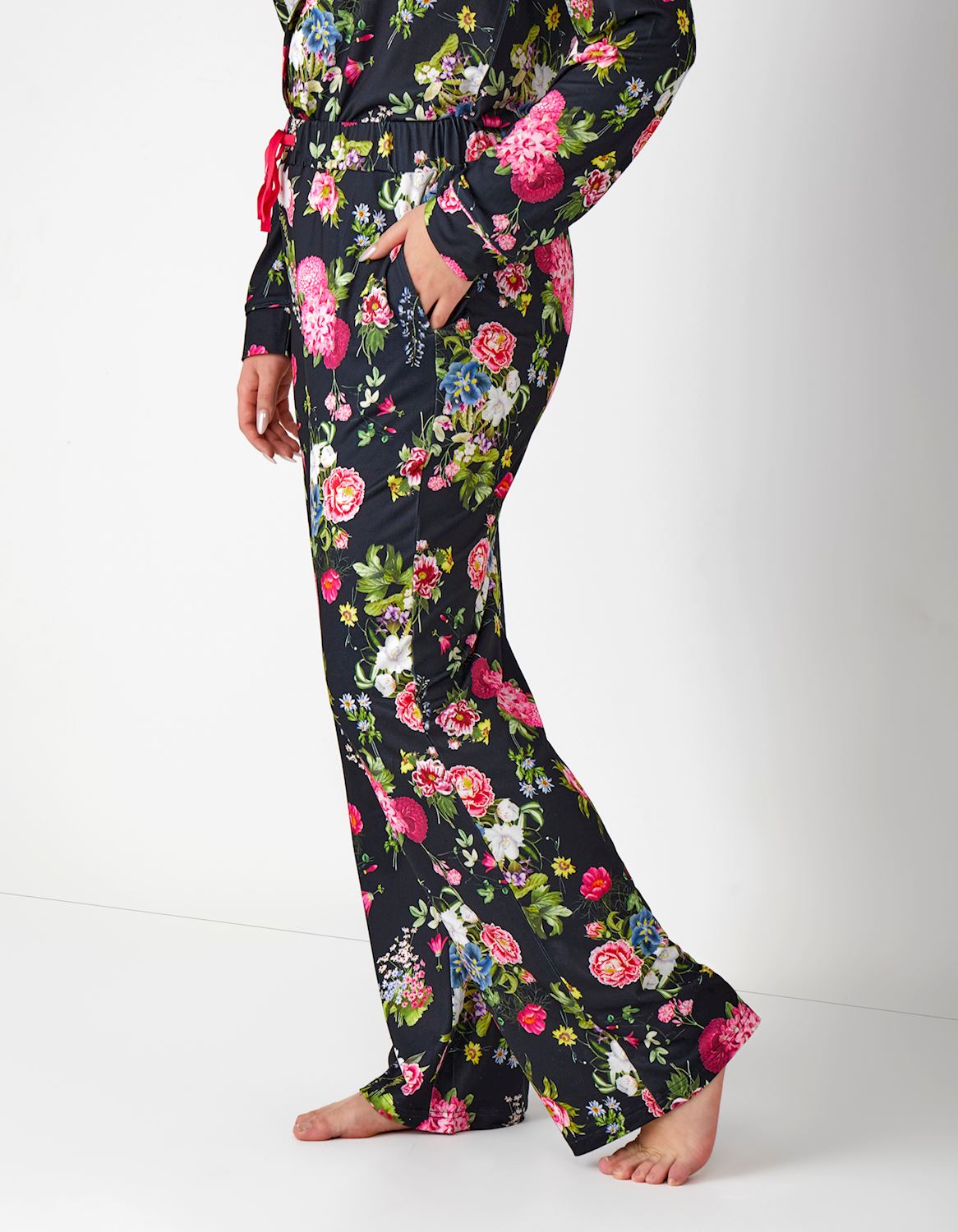 Relaxed Flower Print/Heirloom Print Pant SALE