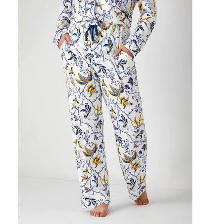 Relaxed Flower Print/Heirloom Print Pant SALE