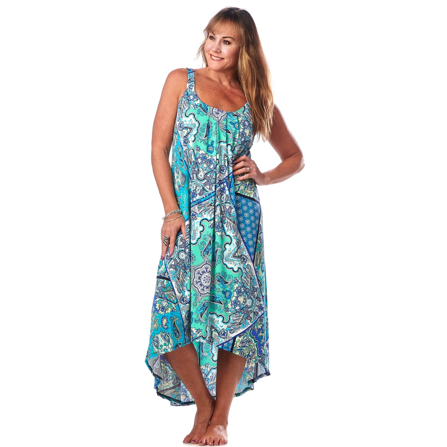 Wide Strap Shelf Bra Dress