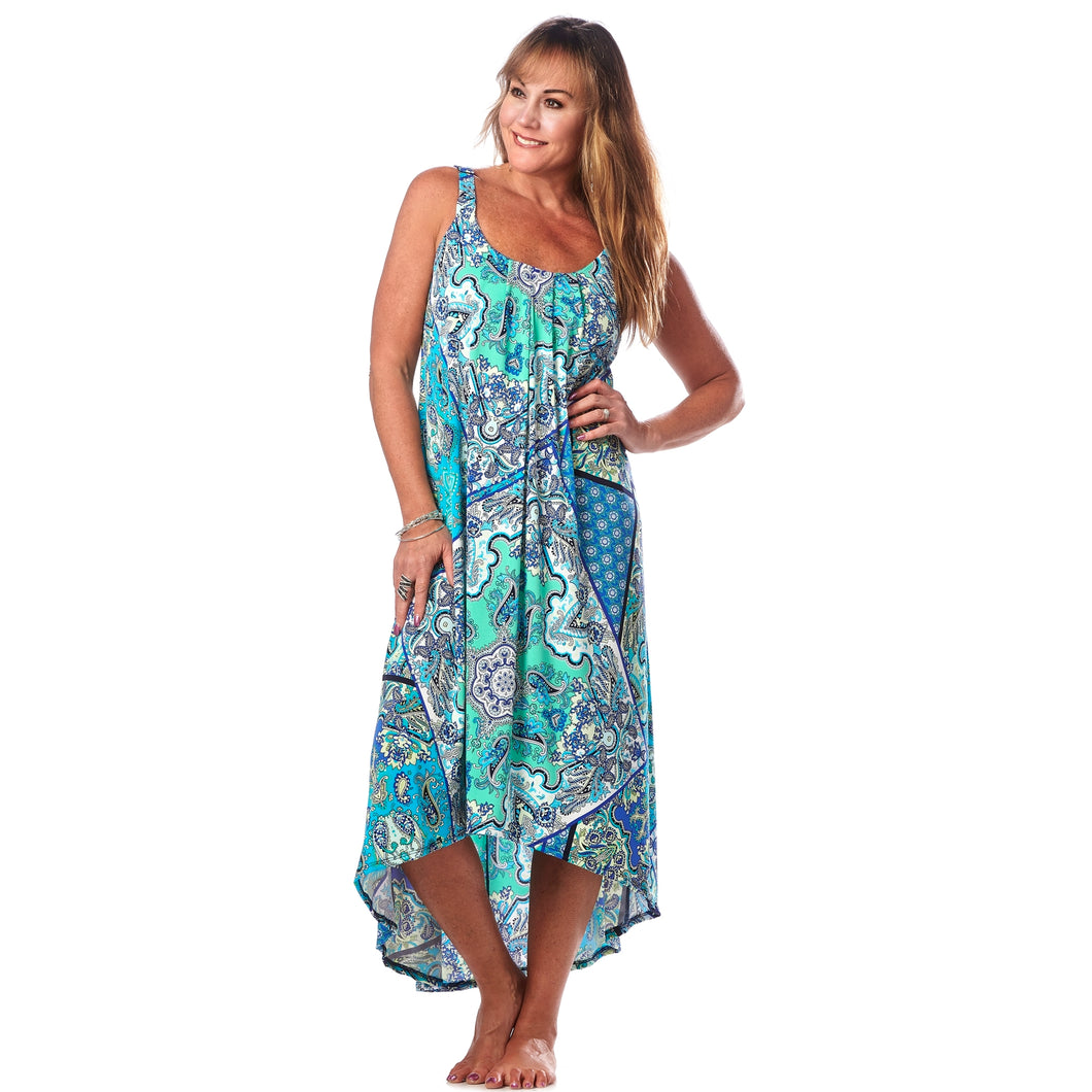 Wide Strap Shelf Bra Dress
