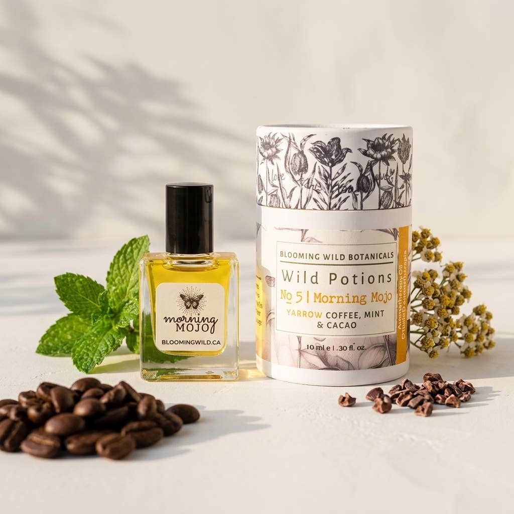Blooming Wild Botanicals - Morning Mojo  Aromatherapy Potion | Energy + Focus