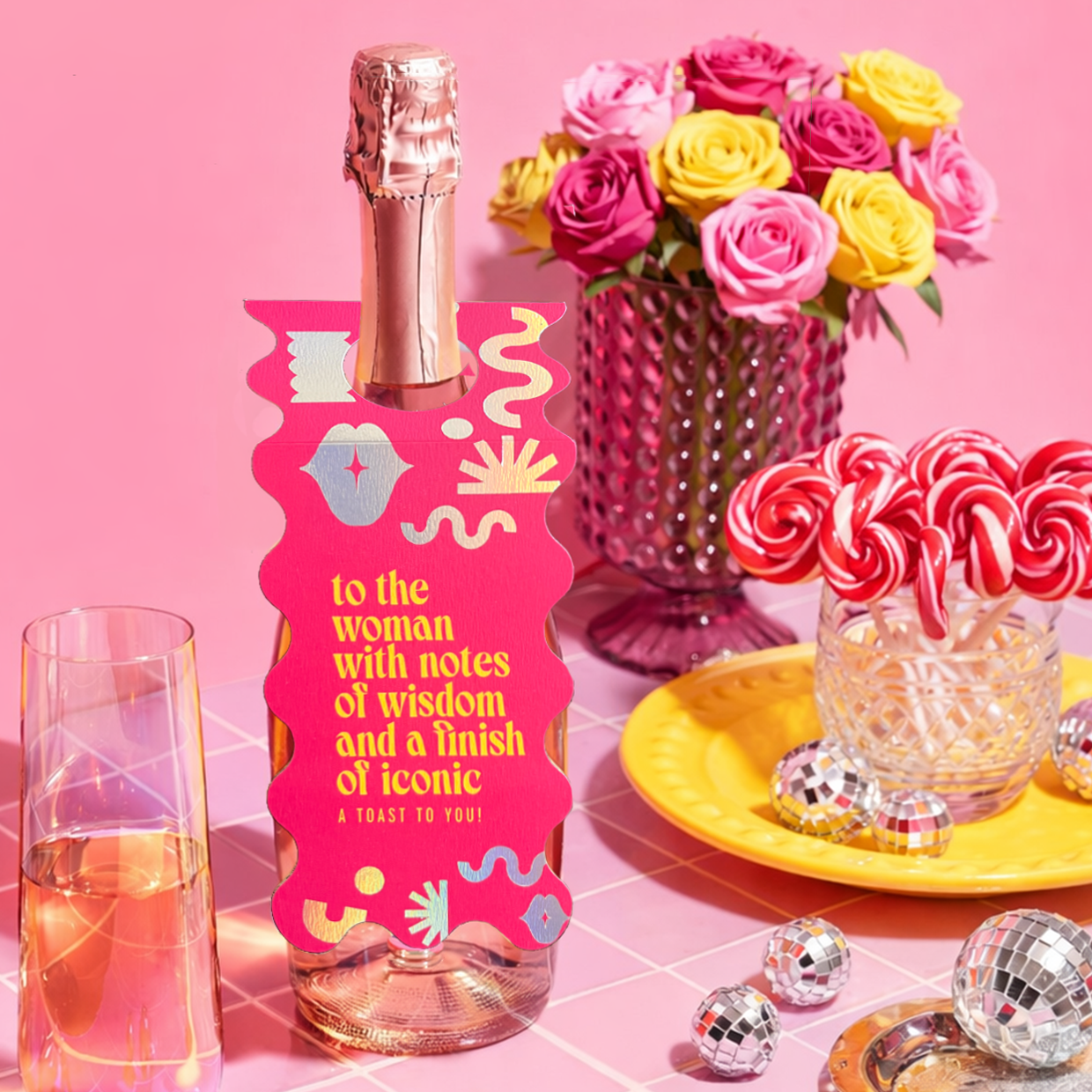 Paperfete Shop - Toast tag - iconic woman