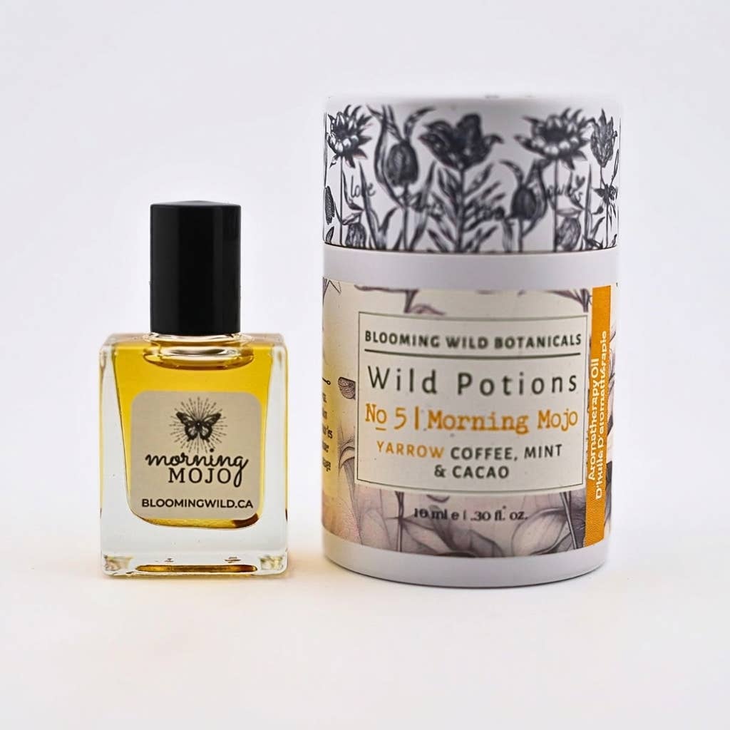 Blooming Wild Botanicals - Morning Mojo  Aromatherapy Potion | Energy + Focus