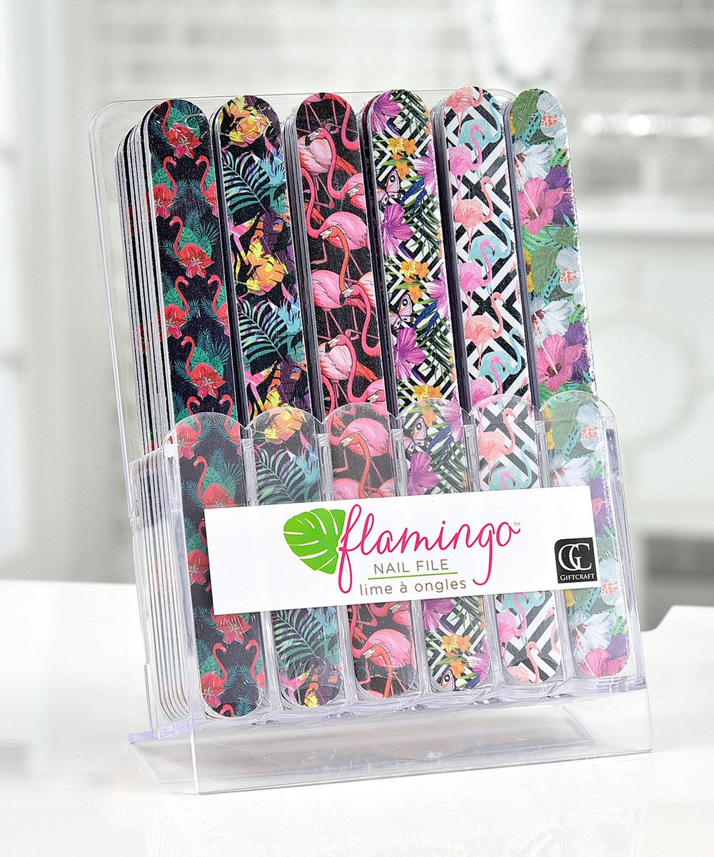 Flamingo Design Emery Board