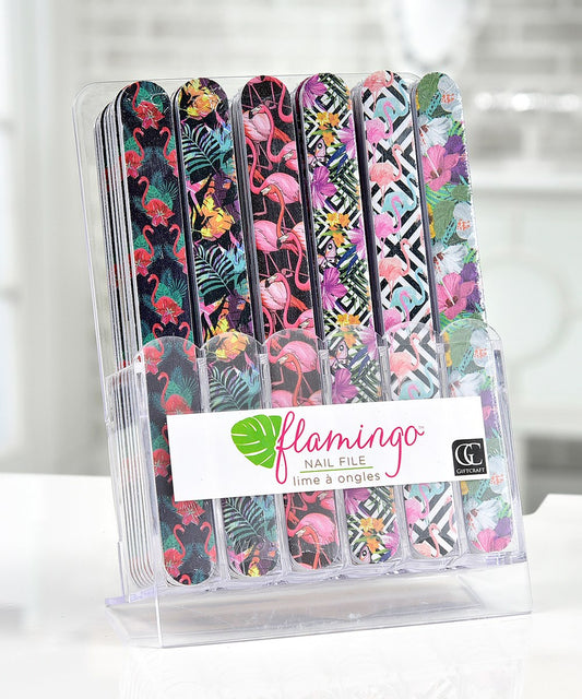 Flamingo Design Emery Board