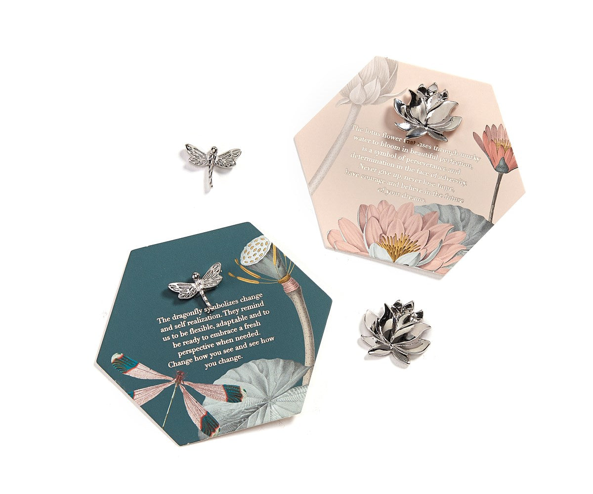 Dragonfly or Lotus Token Sentiment-Sale  25% off