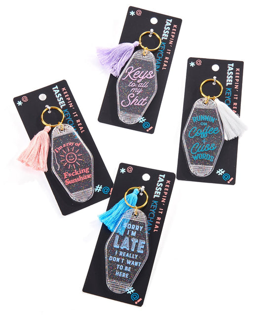 Dirty Words Keychain