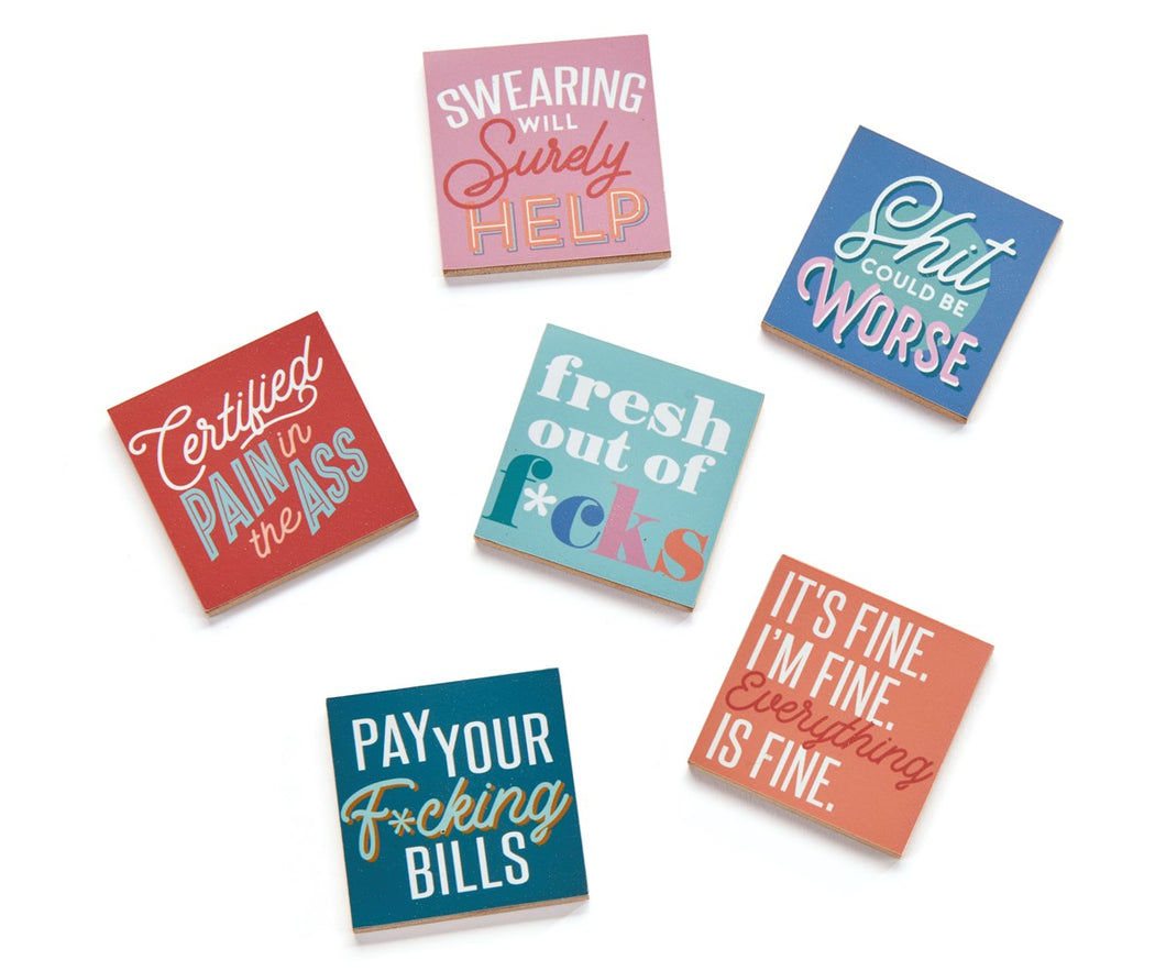 Dirty Words Magnets