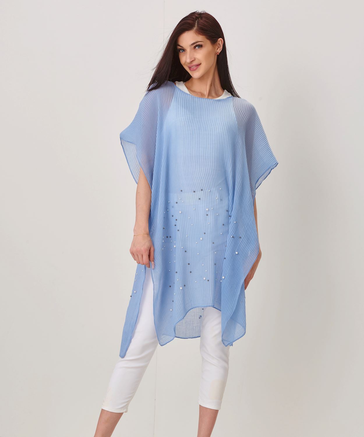 Pearl Studded Cover Up