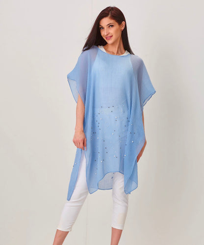Pearl Studded Cover Up