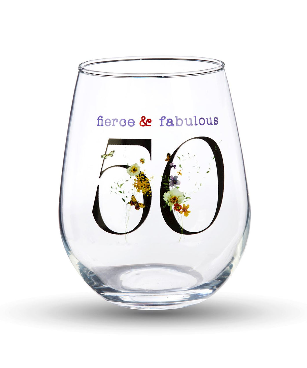 Stemless Wine Glass - big birthday