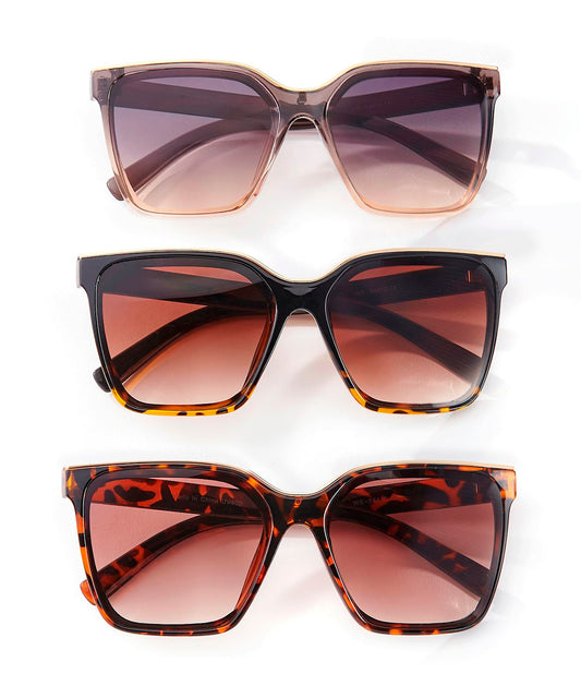 Trendy Oversized Sunglasses