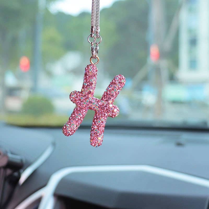 Crystal Zodiac Car Charm