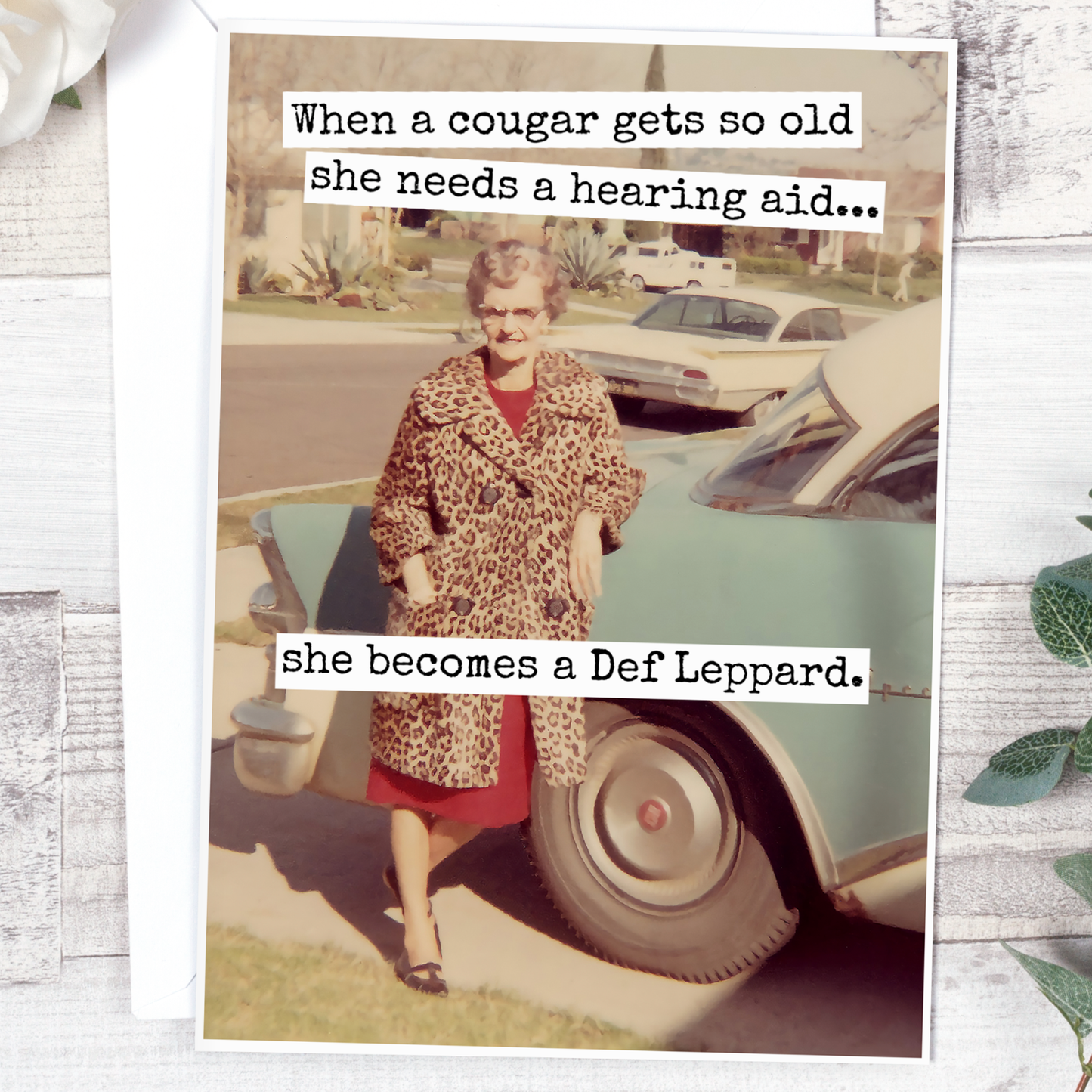 715 - When A Cougar Gets So Old She Needs A Hearing Aid...