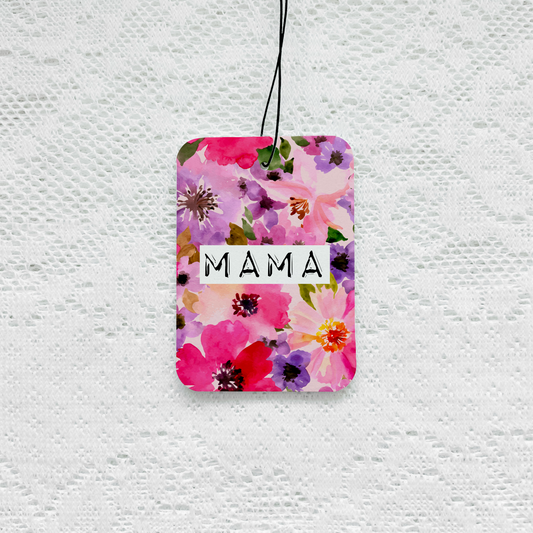 Mama (Floral) Car Air Freshener