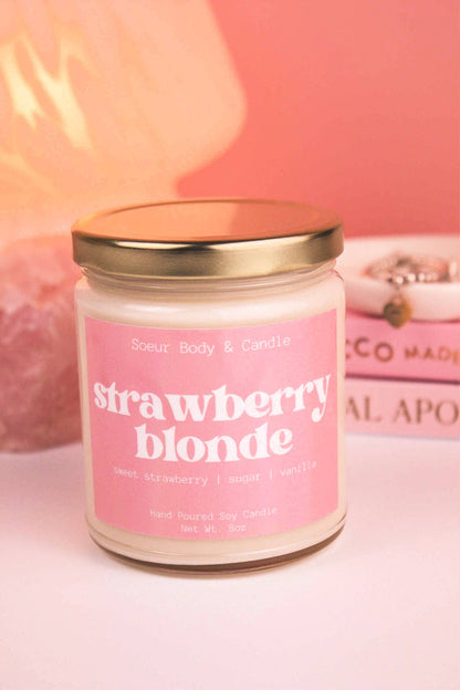 Strawberry Blonde Soy Candle