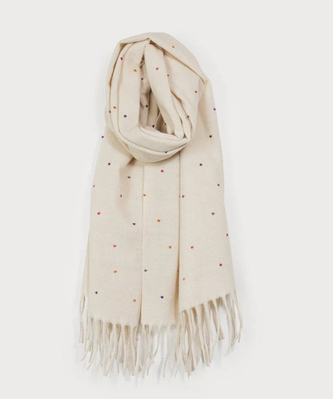 Warm Mini Dots Scarf